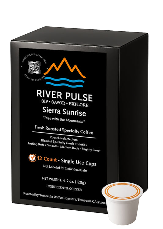 Sierra Sunrise-Breakfast Blend- 12 Single Serve Pods